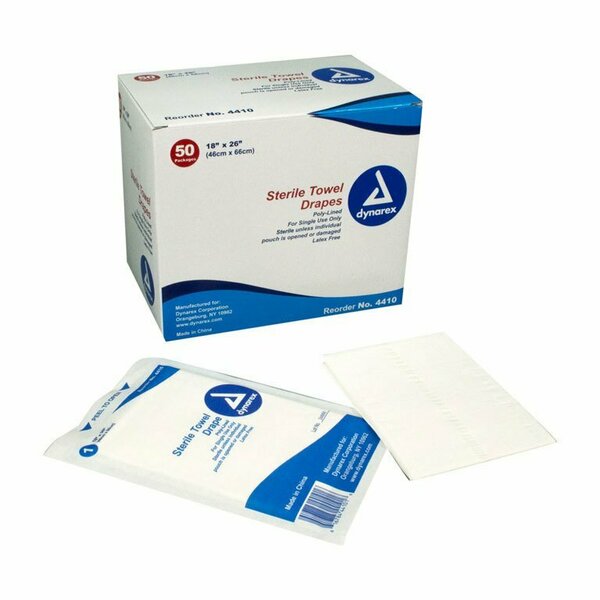 Oasis Sterile 3-Ply Surgical Drape, 18-in x 26-in, with 2.75-in 6.9cm dia. Fenestration, 50PK 4409